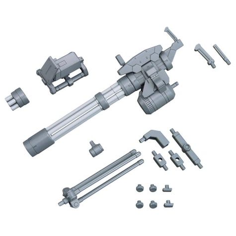 Bandai Gunpla Option Parts Set 09: Giant Gatling Model Kit 1/144 Accessory Set - Bandai - ModelCars.com