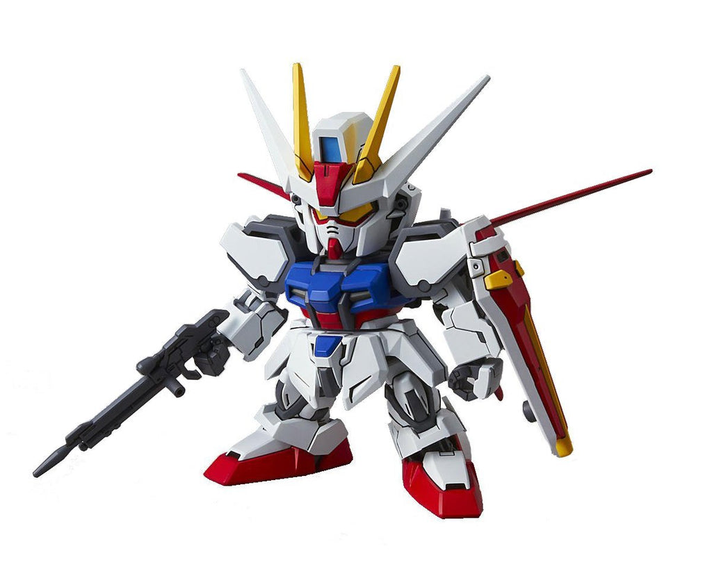 Bandai SDEX-Standard 002 GAT-X105 Aile Strike Gundam Action Figure Model   