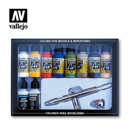 BASIC COLOR(10)+AIRBRUSH - Vallejo - ModelCars.com