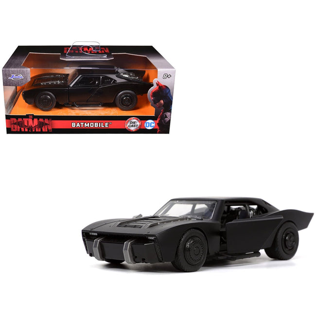 Batmobile Black "The Batman" (2022) Movie "Hollywood Rides" Series 1/32 Diecast Model Car by Jada-Jada-ModelCars.com