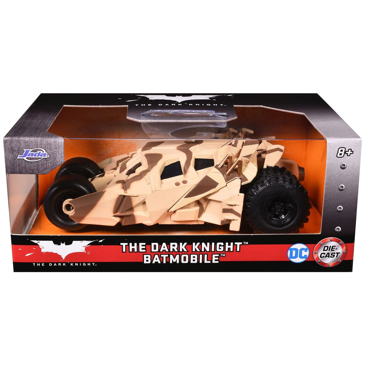 Batmobile Tumbler Camouflage "The Dark Knight Rises" (2012) Movie "Hollywood Rides" Series 1/32 Diecast Model Car by Jada-Jada-ModelCars.com