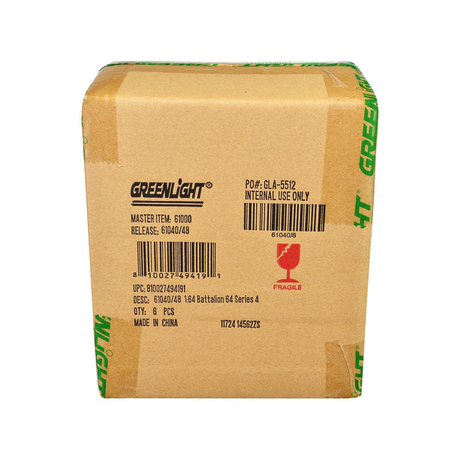 "Battalion 64" Set of 6 pieces Series 4 1/64 Diecast Models by Greenlight - Greenlight - ModelCars.com