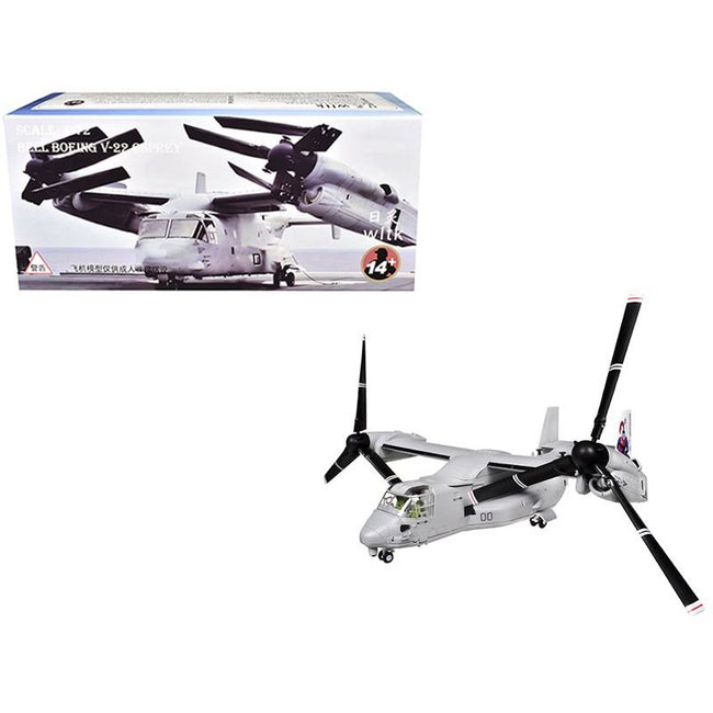 Bell Boeing MV-22 Osprey Aircraft "Marine Medium Tiltrotor Training Squadron 204 (VMMT-204) Raptors 2nd Marine Aircraft Wing MCAS New River" United States Marines 1/72 Diecast Model Airplane-Other-ModelCars.com