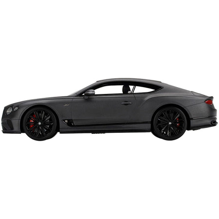 Bentley Continental GT Speed Anthracite Satin Gray 1/18 Model Car by Top Speed - Top Speed - ModelCars.com