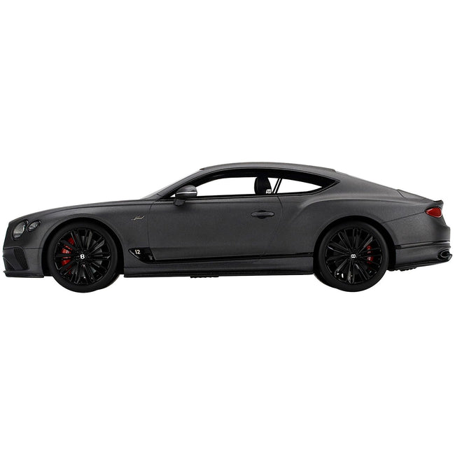 Bentley Continental GT Speed Anthracite Satin Gray 1/18 Model Car by Top Speed - Top Speed - ModelCars.com