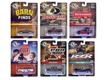 Big Country Collectibles 2025 Release 1 Set of 6 pieces 1/64 Diecast Model Cars by Auto World-Autoworld-ModelCars.com