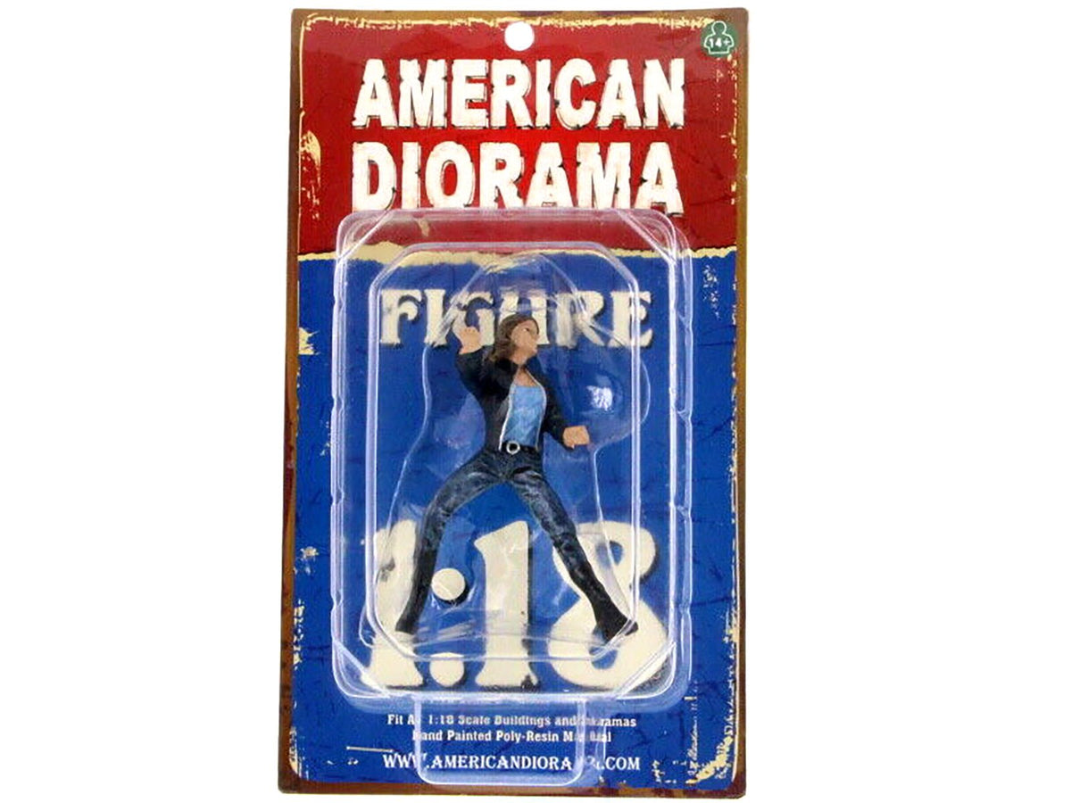 Biker Angel Figure for 1/18 Scale Models by American Diorama-American Diorama-ModelCars.com