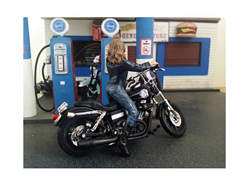Biker Angel Figure for 1/18 Scale Models by American Diorama-American Diorama-ModelCars.com