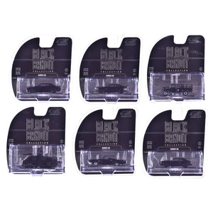 "Black Bandit" 6 piece Set Series 30 1/64 Diecast Model Cars by Greenlight