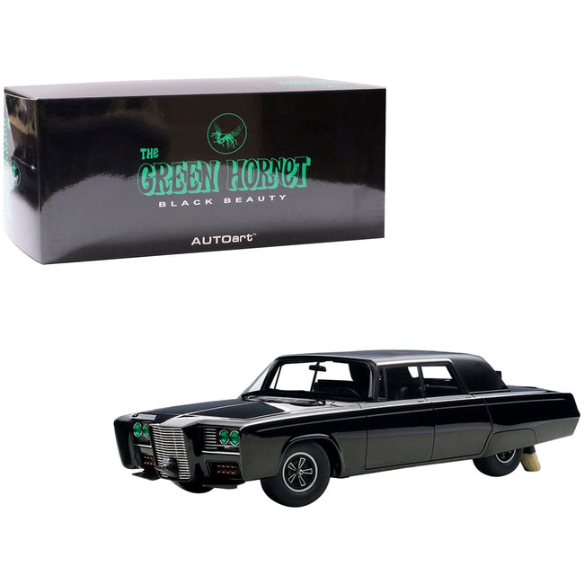Black Beauty "The Green Hornet" (1966 - 1967) TV Series 1/18 Diecast Model Car by Autoart - Autoart - ModelCars.com
