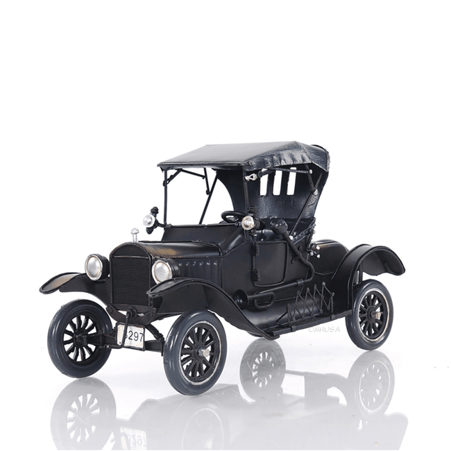 Black Ford Model T-Old Modern-ModelCars.com