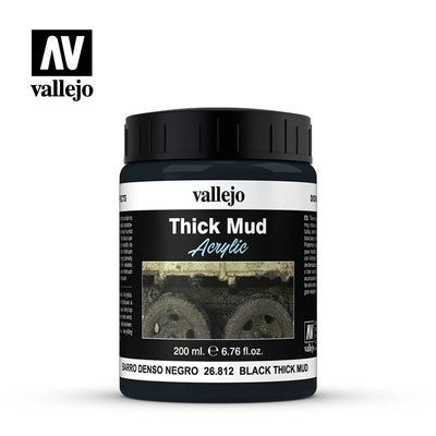 BLACK THICK MUD - Vallejo - ModelCars.com