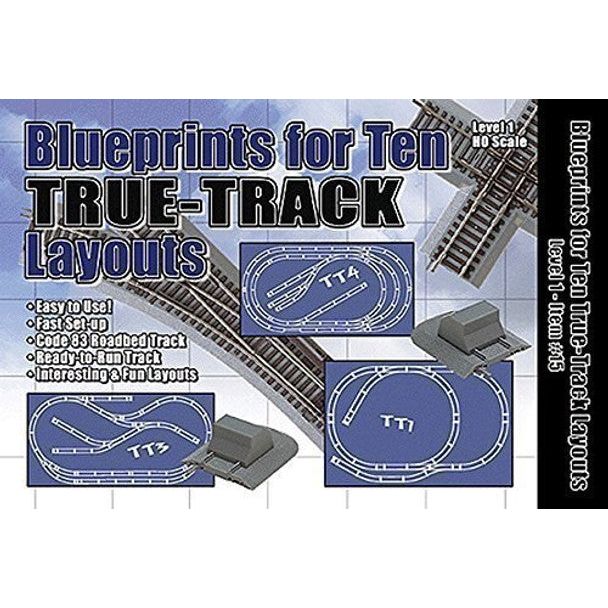 BLUEPRINTS 10 TT LAYOUTS - Atlas Track - ModelCars.com
