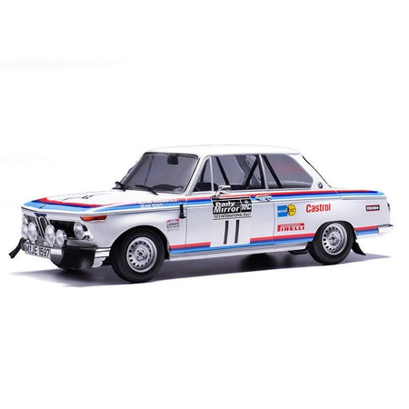 BMW 2002 #11 Achim Warmbold - Jean Todt "RAC Rally" (1973) 1/18 Diecast Model Car by IXO Models-IXO-ModelCars.com