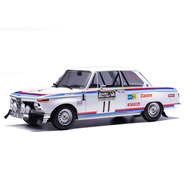 BMW 2002 11 Achim Warmbold - Jean Todt "RAC Rally" (1973) 1/18 Diecast Model Car by IXO Models - IXO - ModelCars.com