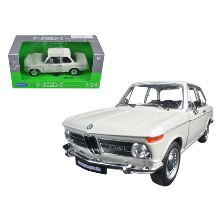 BMW 2002 ti Cream 1/24 Diecast Model Car by Welly - Welly - ModelCars.com