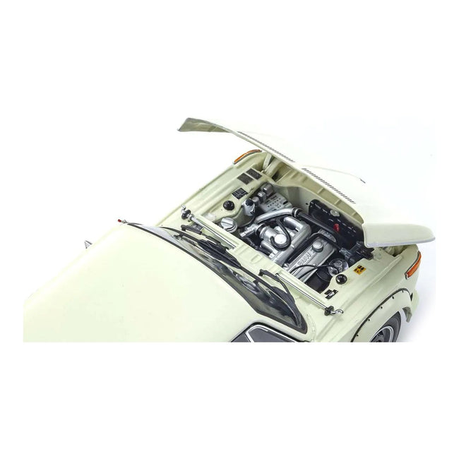 BMW 2002 Turbo White with Red and Blue Stripes 1/18 Diecast Model Car by Kyosho-Kyosho-ModelCars.com