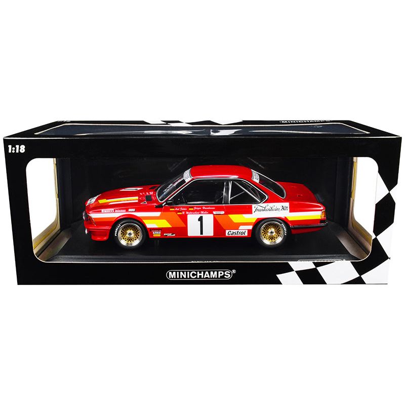 BMW 635 CSi 1 A. Felder - J. Hamelmann - R. Walterscheid - Muller Winners 24H of Nurburgring (1985) Limited Edition to 300 pieces Worldwide 1/18 Diecast Model Car by Minichamps - Minichamps - ModelCars.com