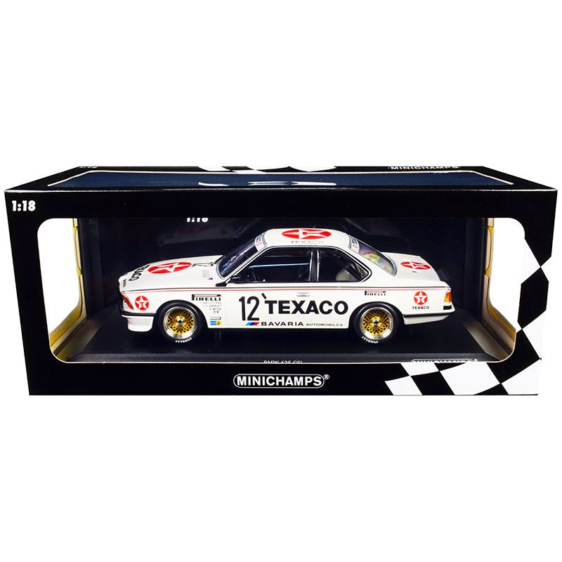 BMW 635 CSi 12 C. Ballot - Lena - R. Metge - J. C. Andruet "Texaco" 24H of Spa (1985) Limited Edition to 300 pieces Worldwide 1/18 Diecast Model Car by Minichamps - Minichamps - ModelCars.com