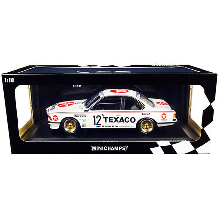 BMW 635 CSi 12 C. Ballot - Lena - R. Metge - J. C. Andruet "Texaco" 24H of Spa (1985) Limited Edition to 300 pieces Worldwide 1/18 Diecast Model Car by Minichamps - Minichamps - ModelCars.com