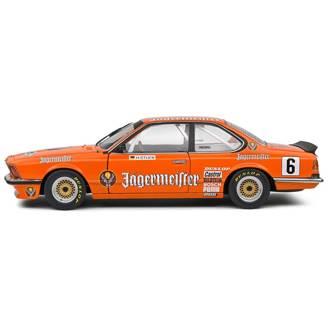 BMW 635 CSI (E24) 6 Hans - Joachim Stuck "Jagermeister" "European Touring Car Championship" (1984) "Competition" Series 1/18 Diecast Model Car by Solido - Solido - ModelCars.com