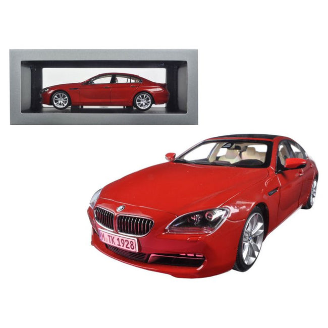 BMW 650i Gran Coupe 6 Series F06 Melbourne Red 1/18 Diecast Model Car by Paragon - Paragon - ModelCars.com
