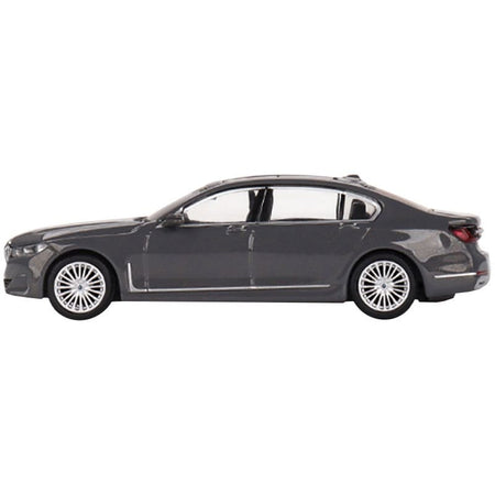 BMW 750Li xDrive Bernina Gray Amber Effect with Sunroof Limited Edition to 2400 pieces Worldwide 1/64 Diecast Model Car by True Scale Miniatures - True Scale Miniatures - ModelCars.com