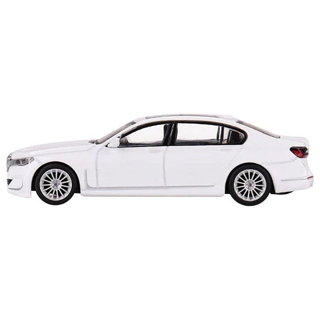 BMW Alpina B7 xDrive Alpine White with Sunroof Limited Edition to 1800 pieces Worldwide 1/64 Diecast Model Car by True Scale Miniatures - True Scale Miniatures - ModelCars.com