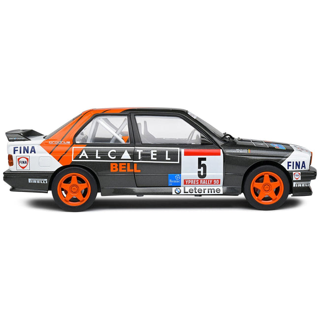 BMW E30 M3 Gr.A 5 Gregoire de Mevius - Willy Lux 3rd Place "Ypres 24 Hours Rally" (1990) "Competition" Series 1/18 Diecast Model Car by Solido - Solido - ModelCars.com
