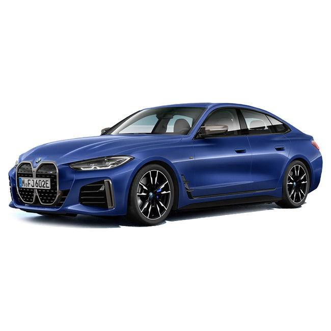 BMW i4 Blue Metallic 1/18 Diecast Model Car by Minichamps-Minichamps-ModelCars.com