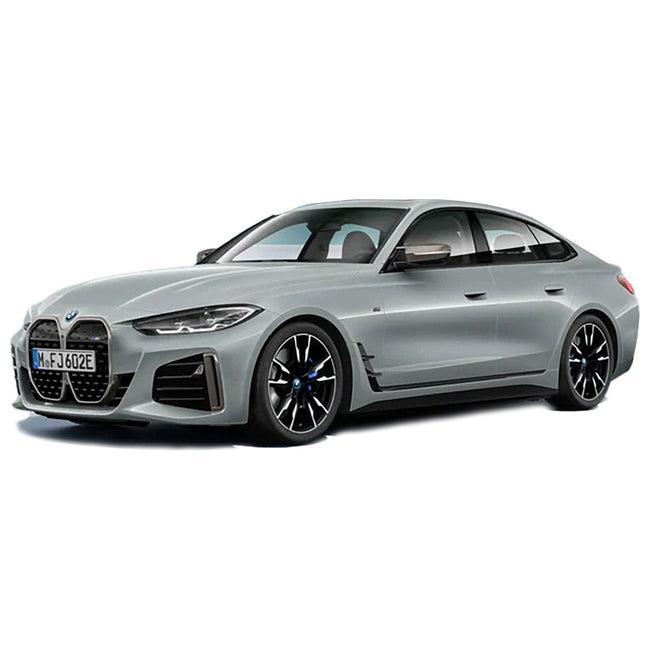 BMW i4 Gray Metallic 1/18 Diecast Model Car by Minichamps-Minichamps-ModelCars.com