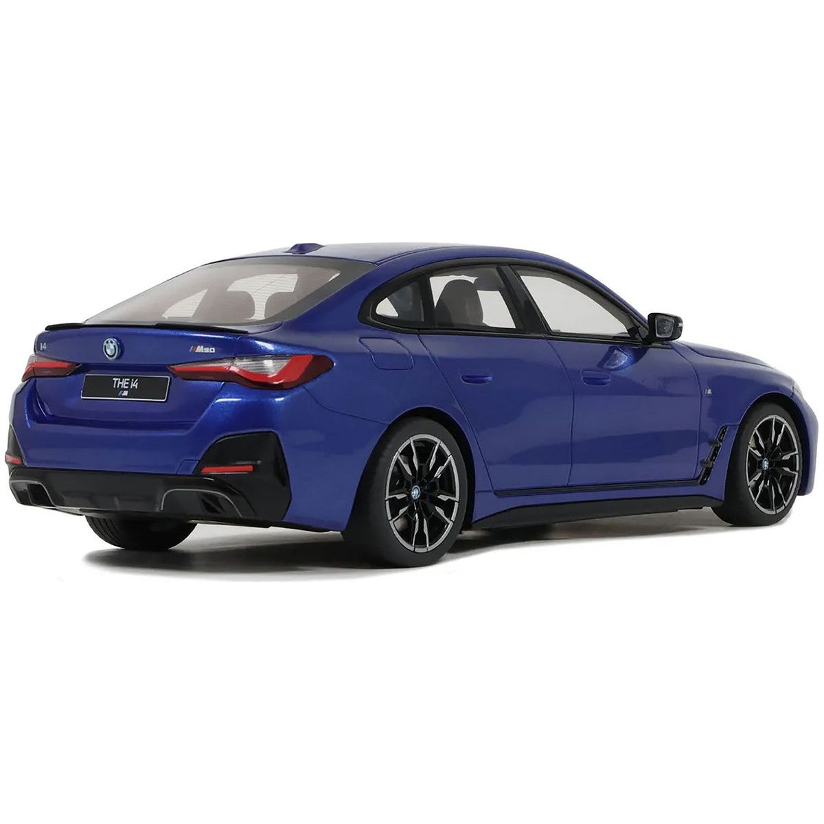 BMW i4 M50 Blue Metallic Limited Edition to 1000 pieces Worldwide 1/18 Model Car by Otto Mobile - Otto Mobile - ModelCars.com