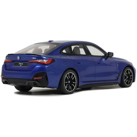 BMW i4 M50 Blue Metallic Limited Edition to 1000 pieces Worldwide 1/18 Model Car by Otto Mobile - Otto Mobile - ModelCars.com