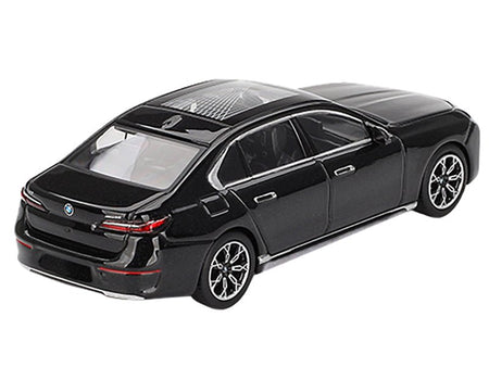 BMW i7 xDrive60 Black Sapphire Limited Edition 1/64 Diecast Model Car by Mini GT-Mini GT-ModelCars.com