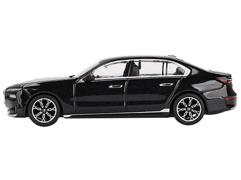 BMW i7 xDrive60 Black Sapphire Limited Edition 1/64 Diecast Model Car by Mini GT-Mini GT-ModelCars.com