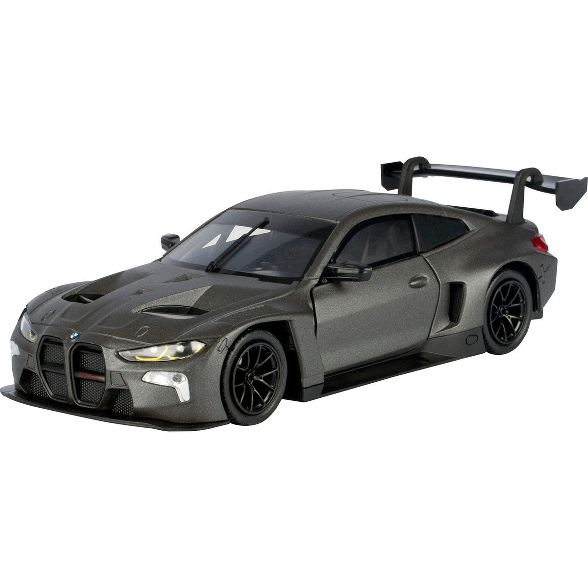 BMW M2 GT3 Matt Black "Timeless Legends" Series 1/24 Diecast Model Car by Motormax-Motormax-ModelCars.com
