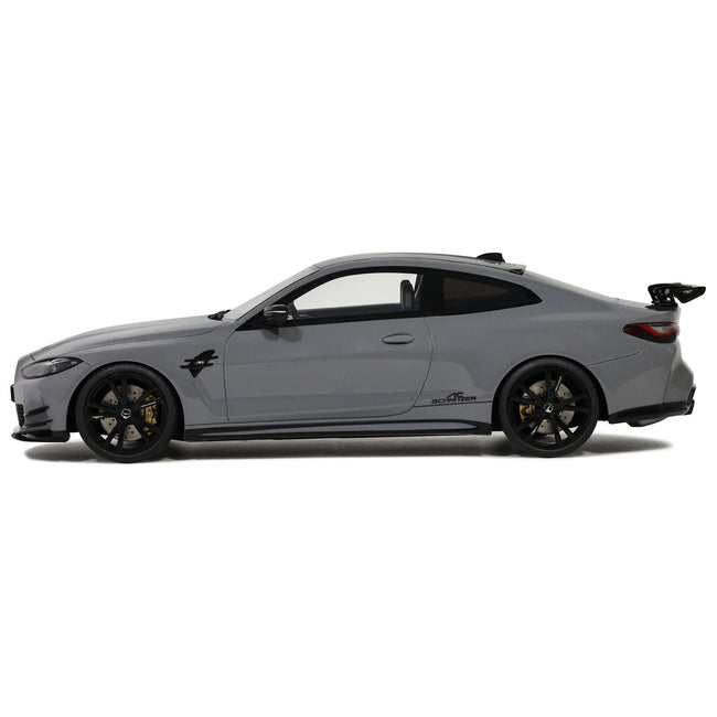 BMW M4 AC Schnitzer Nardo Gray with Carbon Top 1/18 Model Car by GT Spirit - GT Spirit - ModelCars.com