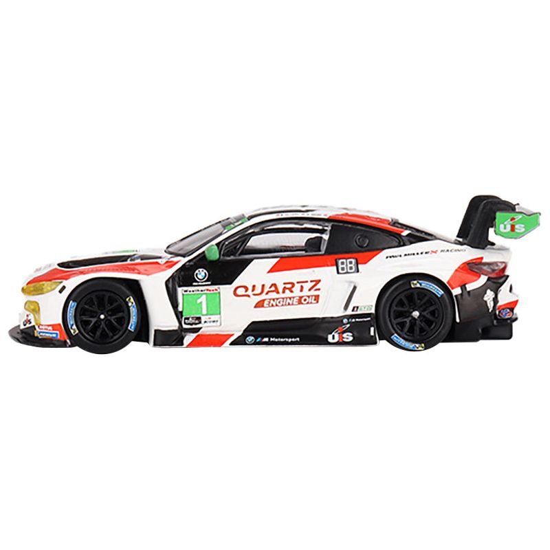 BMW M4 GT3 1 Corey Lewis - Bryan Sellers - Madison Snow "Paul Miller Racing" IMSA GTD Winner "12 Hours of Sebring" (2023) Limited Edition to 3000 pieces Worldwide 1/64 Diecast Model Car by Mini GT - Mini GT - ModelCars.com