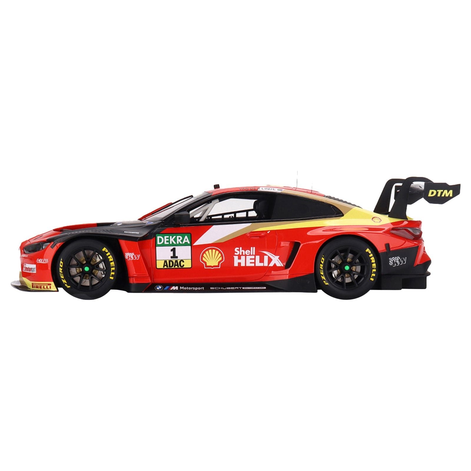 BMW M4 GT3 1 Sheldon van der Linde "Schubert Motorsport" "DTM (Deutsche Tourenwagen Masters)" (2023) 1/18 Model Car by Top Speed - Top Speed - ModelCars.com