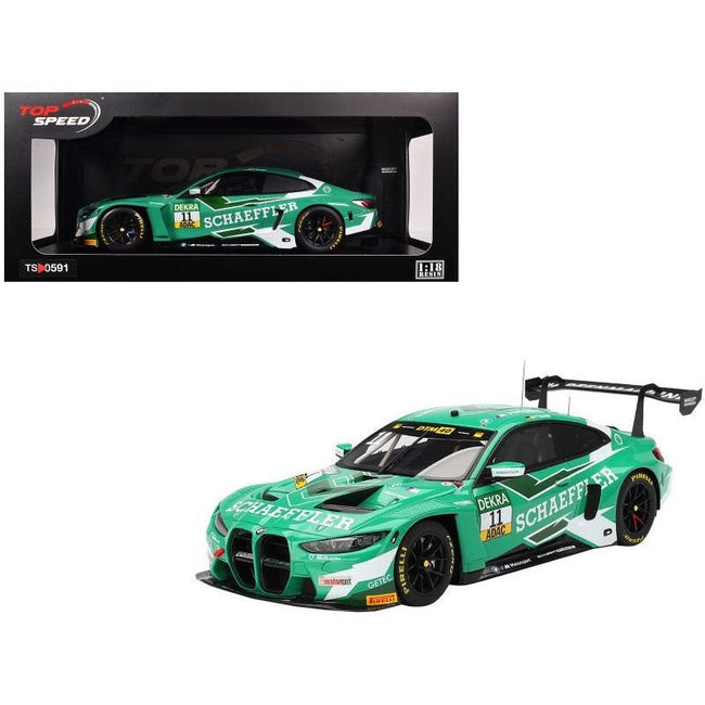 BMW M4 GT3 #11 Marco Wittmann "Schubert Motorsport" "Deutsche Tourenwagen Masters" (2024) 1/18 Model Car by Top Speed-Top Speed-ModelCars.com