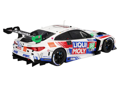 BMW M4 GT3 EVO 96 Robby Foley - Patrick Gallagher - Jens Klingmann - Jake Walker "Turner Motorsport" IMSA "Hours of Daytona" (2025) 1/18 Model Car by Top Speed-Top Speed-ModelCars.com
