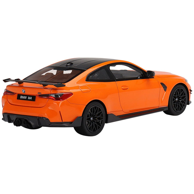 BMW M4 M - Performance (G82) Fire Orange with Carbon Top 1/18 Model Car by Top Speed - Top Speed - ModelCars.com