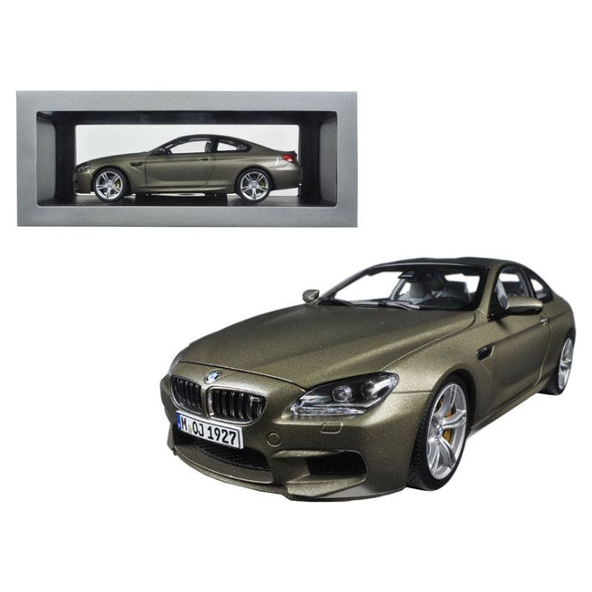 BMW M6 F13M Coupe Frozen Bronze 1/18 Diecast Model Car by Paragon - Paragon - ModelCars.com