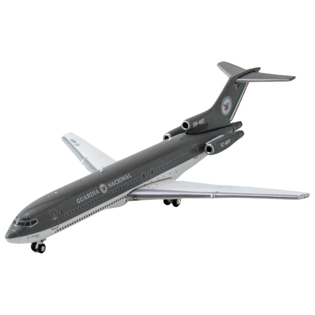 Boeing 727 - 200 Commercial Aircraft "Guardia Nacional - Mexico National Guard" (XC - NPF/GN - 402) Gray 1/400 Diecast Model Airplane by GeminiJets - GeminiJets - ModelCars.com