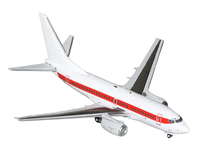 Boeing 737-600 Commercial Aircraft "EG&G - Janet Airlines" (N319BD) White with Red Stripes "Gemini 200" Series 1/200 Diecast Model Airplane by GeminiJets-GeminiJets-ModelCars.com