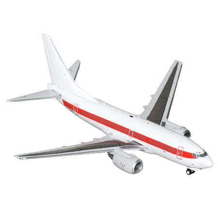 Boeing 737-600 Transport Aircraft "EG&G - Janet Airlines" (N319BD) White with Red Stripes 1/400 Diecast Model Airplane by GeminiJets-GeminiJets-ModelCars.com