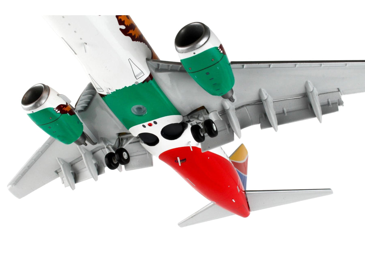 Boeing 737-700 Commercial Aircraft with Flaps Down "Southwest Airlines - California One" California Flag Livery "Gemini 200" Series 1/200 Diecast Model Airplane by GeminiJets-GeminiJets-ModelCars.com