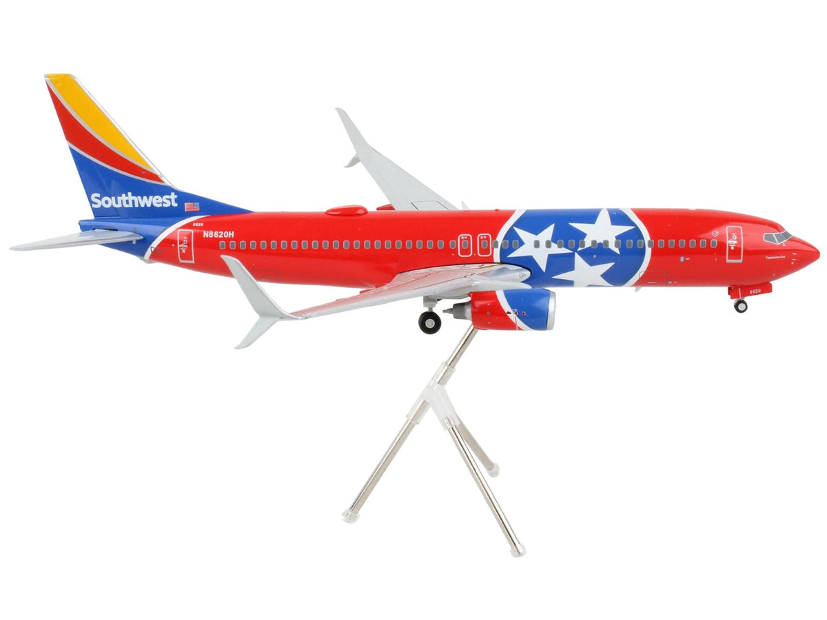 Boeing 737-800 Commercial Aircraft "Southwest Airlines - Tennessee One" Tennessee Flag Livery "Gemini 200" Series 1/200 Diecast Model Airplane by GeminiJets-GeminiJets-ModelCars.com