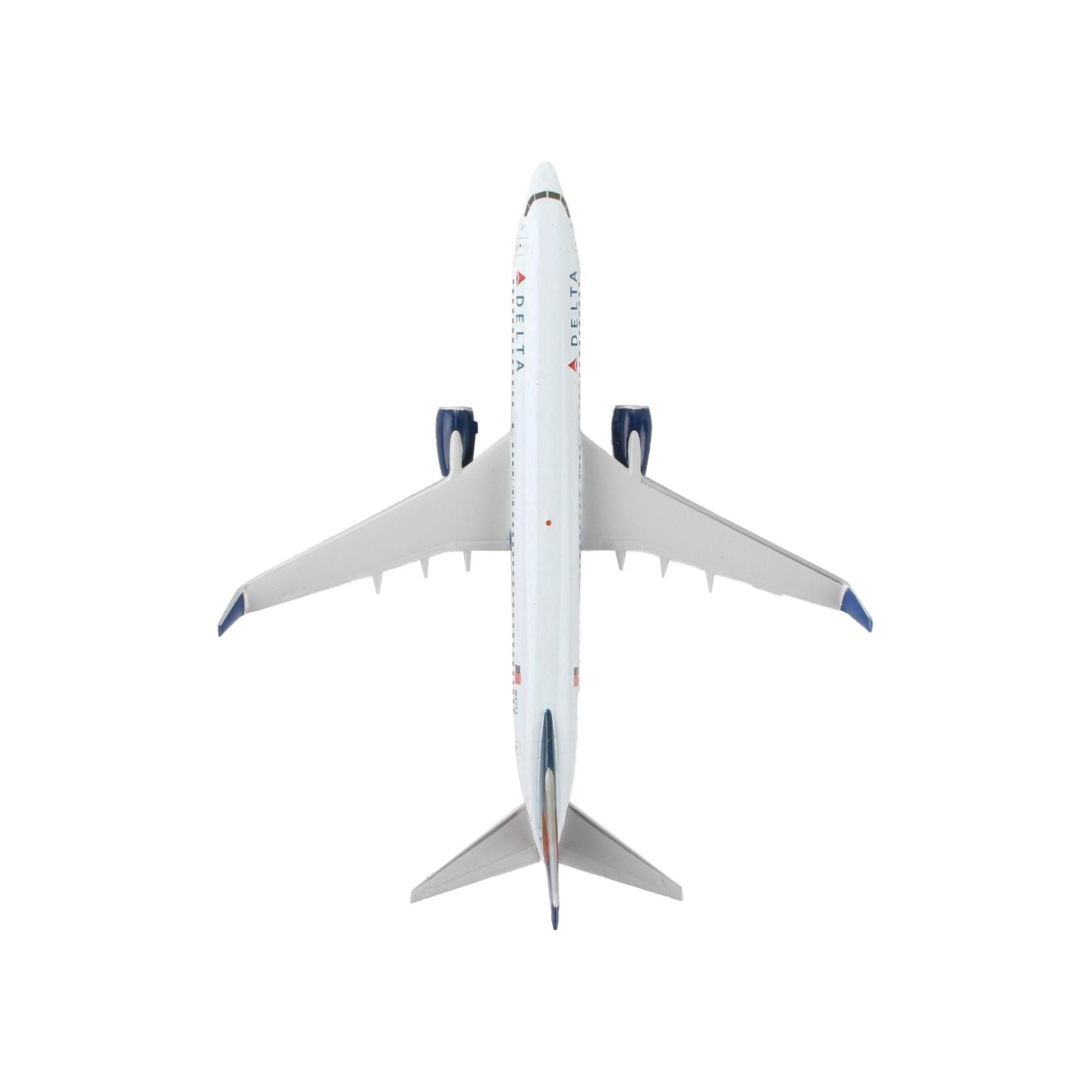 Boeing 737 - 800 Next Generation Commercial Aircraft "Delta Air Lines" 1/300 Diecast Model Airplane by Postage Stamp - Postage Stamp - ModelCars.com