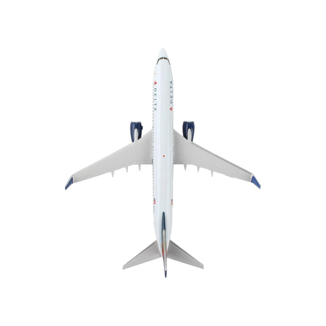 Boeing 737 - 800 Next Generation Commercial Aircraft "Delta Air Lines" 1/300 Diecast Model Airplane by Postage Stamp - Postage Stamp - ModelCars.com